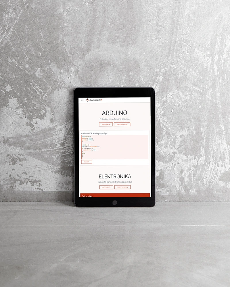 Prekinio ženklo kūrimas